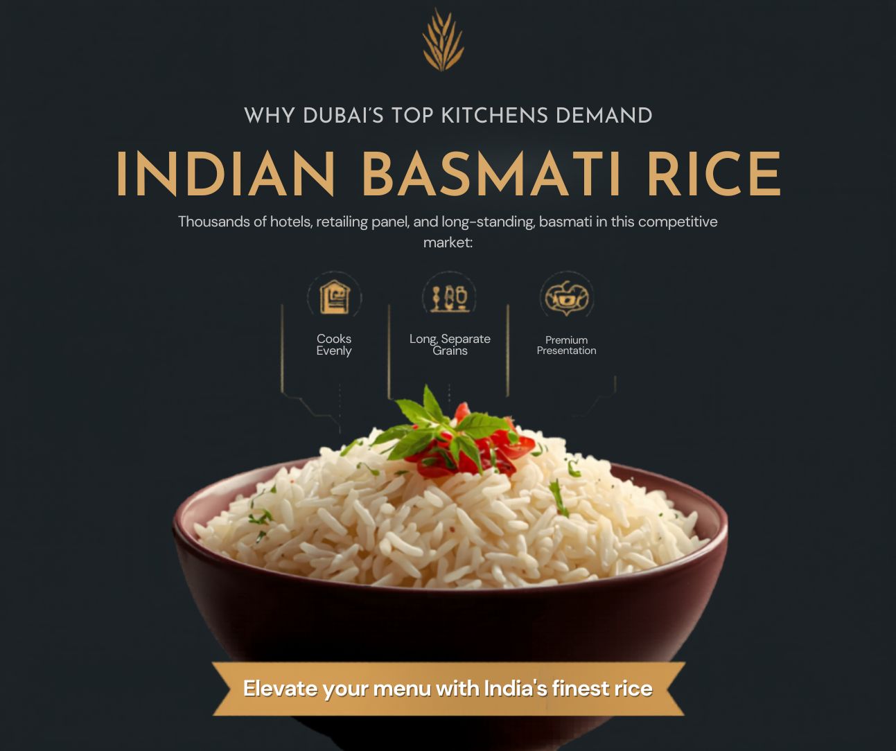 Why Indian Rice Is in High Demand in Dubai